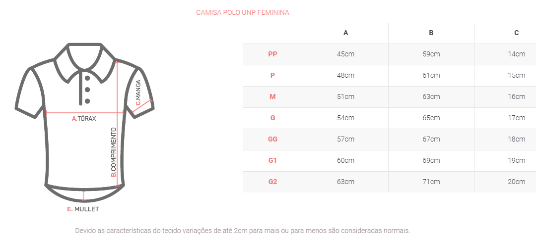 Camisa UNP Masculina